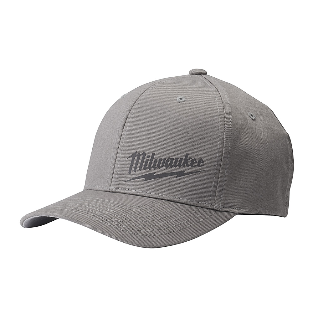 504G-LXL FlexFit Lightweight Unisex Fitted Hat, L/XL, Gray, 63% Polyester, 34% Cotton, 3% Spandex