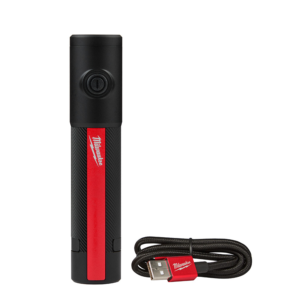 2011R Cordless Rechargeable Flashlight With Magnet, LED Bulb, Aluminum Housing, 500 Lumens