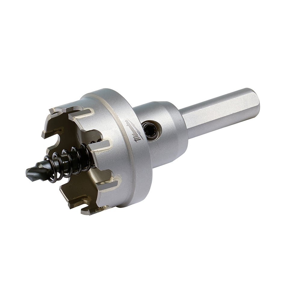 49-57-8623 1-Piece Hole Cutter, 1-3/8 in Dia, 3/16 in D Cutting, Carbide Cutting Edge