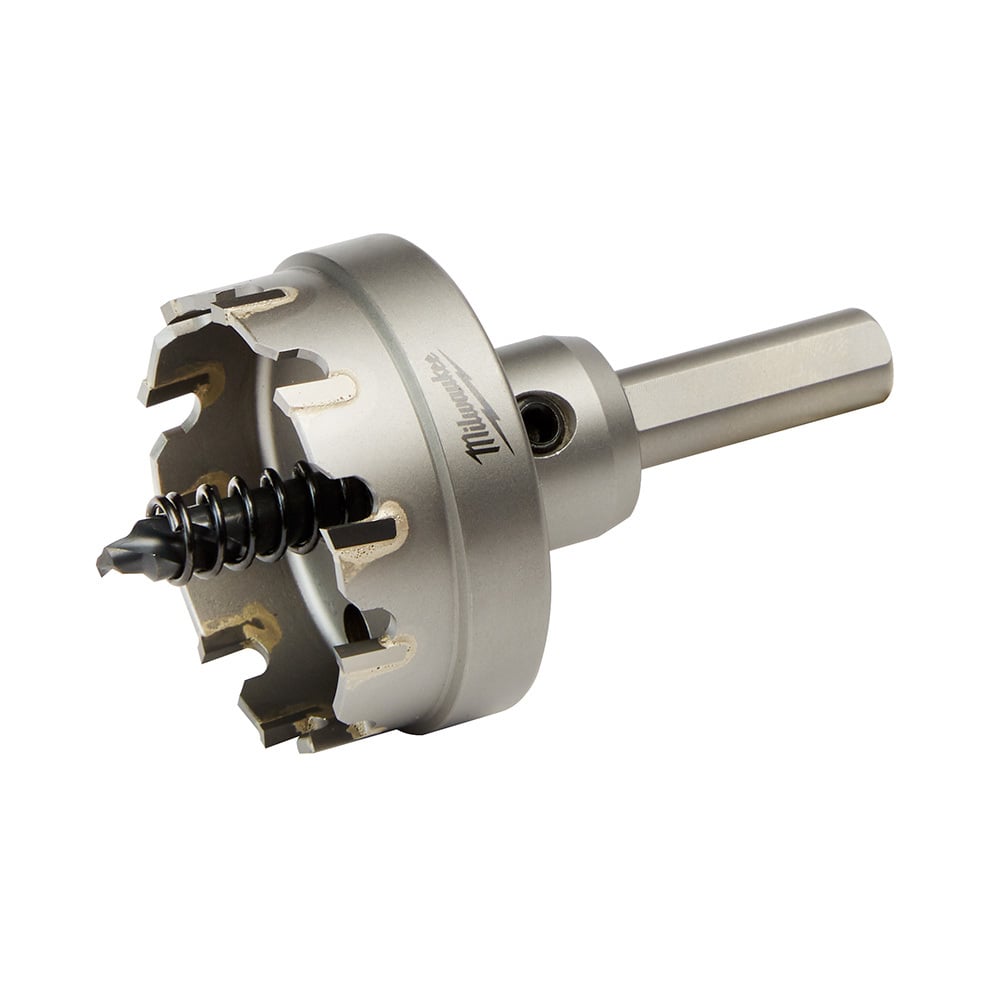 49-57-8629 1-Piece Hole Cutter, 1-3/4 in Dia, 3/16 in D Cutting, Carbide Cutting Edge