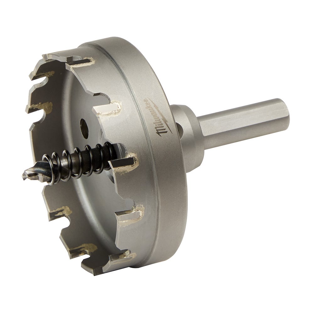 49-57-8639 1-Piece Hole Cutter, 2-1/2 in Dia, 3/16 in D Cutting, Carbide Cutting Edge