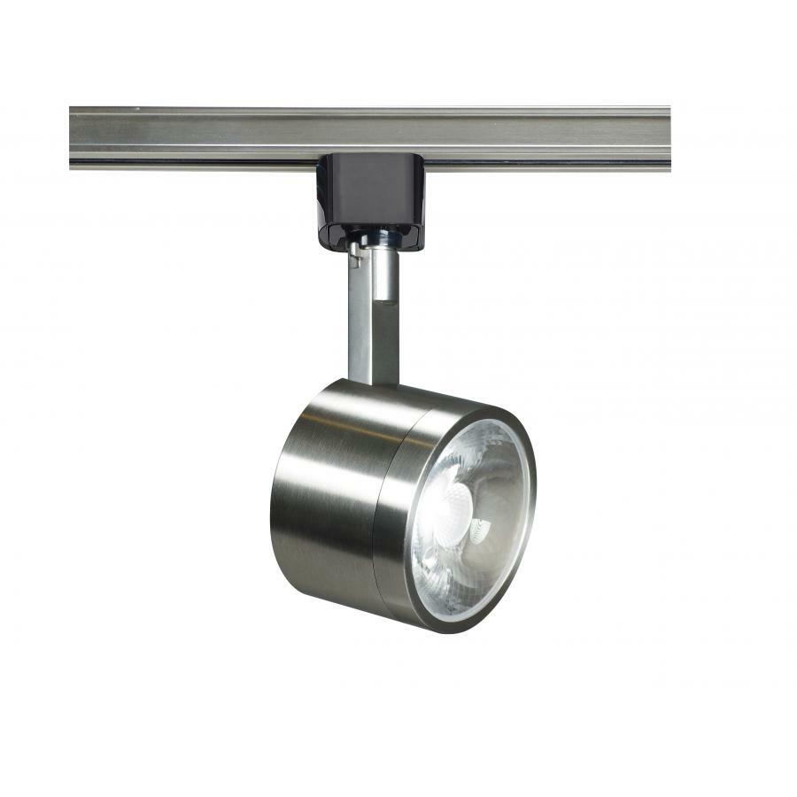 TH407 Nuvo 1-Module Contemporary Dimmable LED Track Head, LED Lamp, 120 V AC, Round Head
