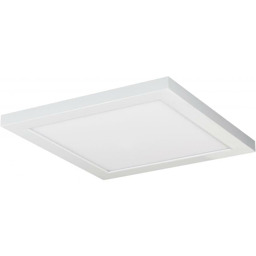 62-1151 Nuvo Blink Plus Flat Panel Low Profile Module Utility Surface Mount Fixture, (1) Lamp, 120-277 VAC, White Housing