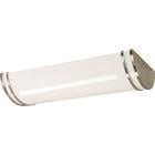 Glamour LED 25" Linear Flush Mount Fixture - Brushed Nickel Finish - Lamps Included