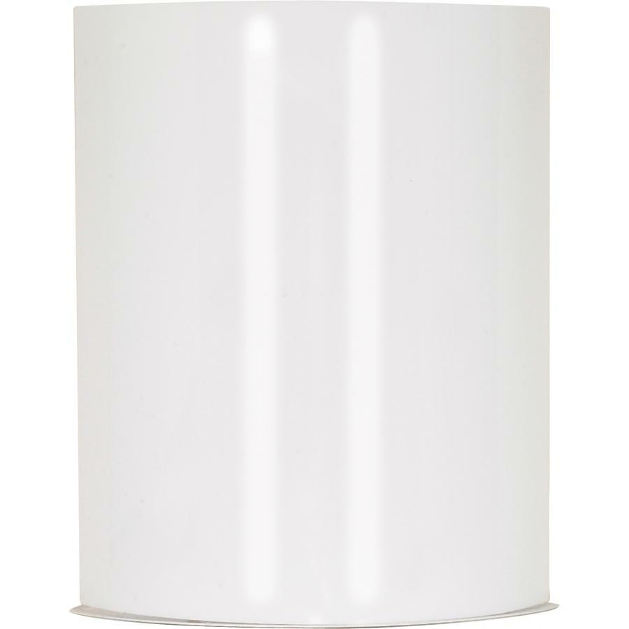 62-1046 Nuvo Crispo Dimmable Traditional Wall Sconce Fixture, (1) Lamp, 120 VAC, Brushed Nickel-White Housing
