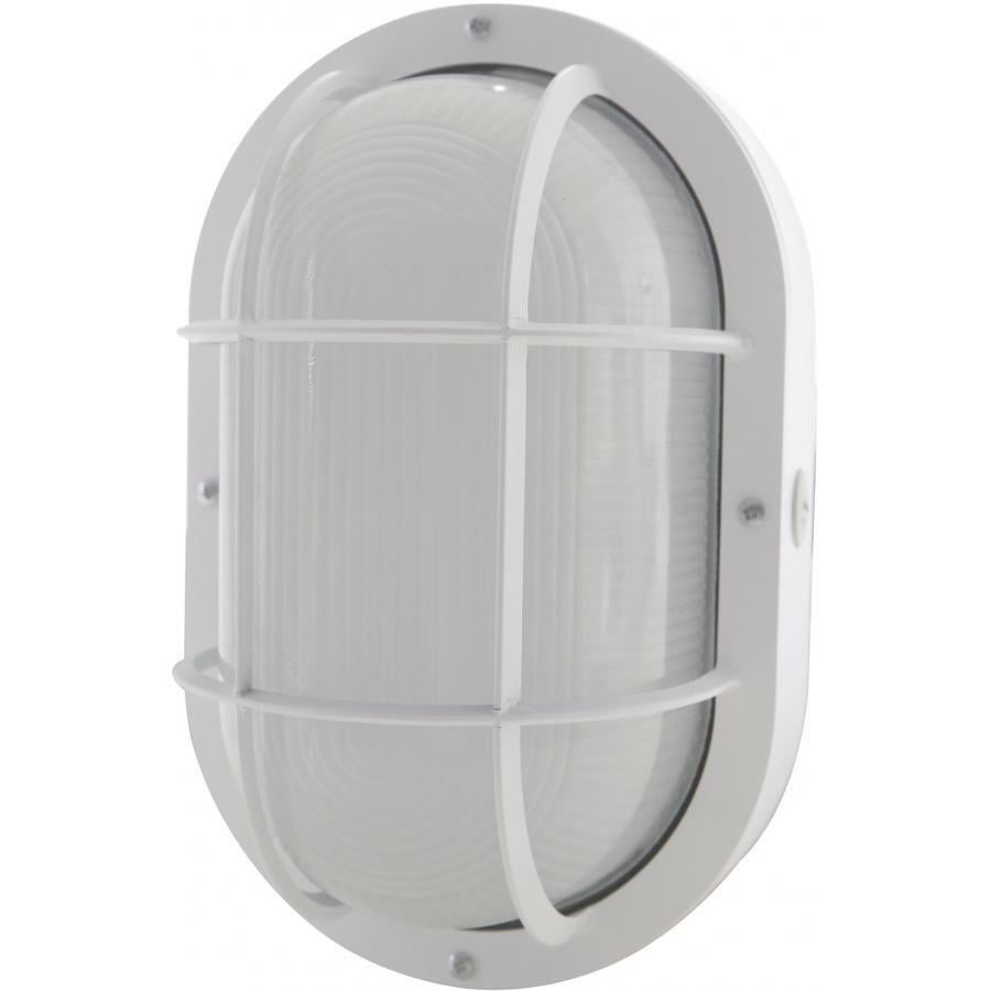 65-113 Nuvo Signature Non-Dimmable Utility Bulk Head Fixture, (1) Lamp, 277 V AC, White Housing