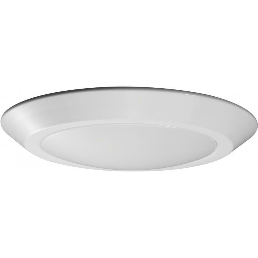 62-1168 Nuvo Signature Close-to-Ceiling Contemporary Dimmable Flush Mount Fixture, (1) Lamp, 120 V AC