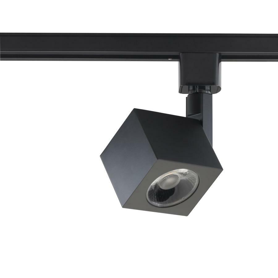 TH462 Nuvo Contemporary Dimmable LED Track Head, LED Lamp, 120 V AC, Square Head, 5-3/16 in Maximum Extension