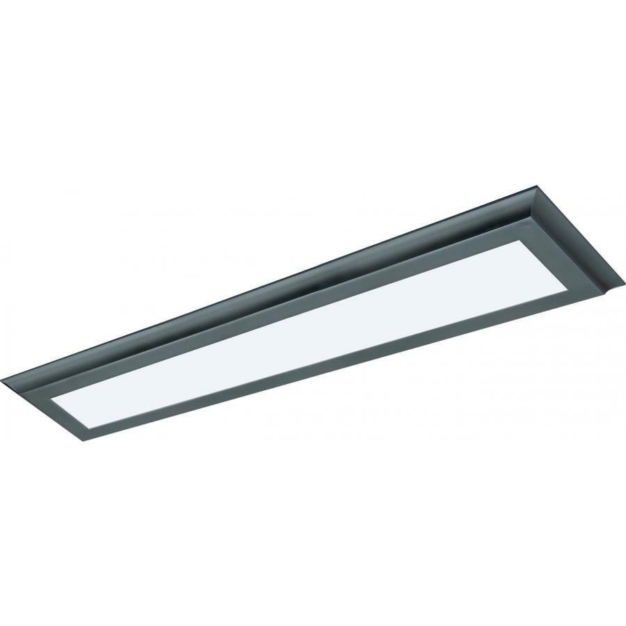 62-1186 Nuvo Blink Plus Dimmable Flat Panel Utility Surface Mount Fixture, (1) Lamp, 120-277 VAC, Bronze Housing