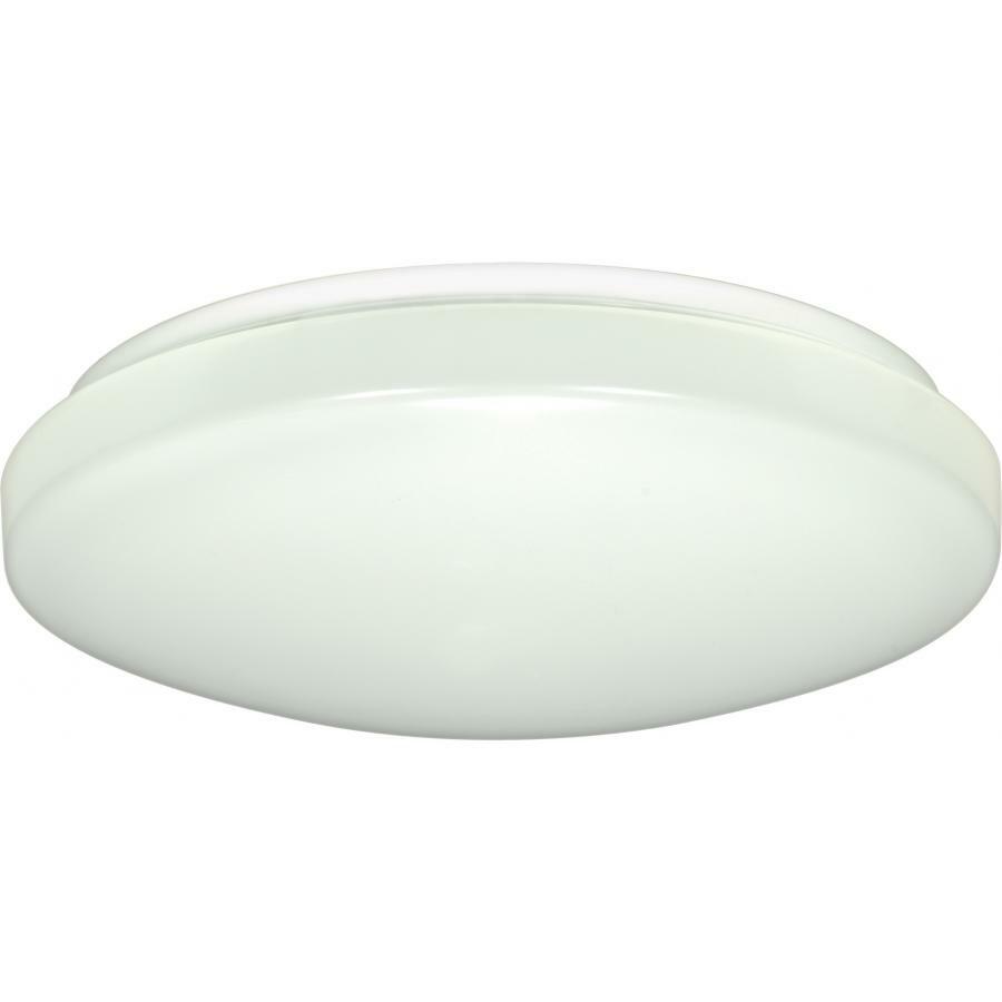 62-747 Nuvo Puff Close-to-Ceiling Dimmable Utility Flush Mount Fixture With Occupancy Sensor, (1) Lamp, 277 VAC