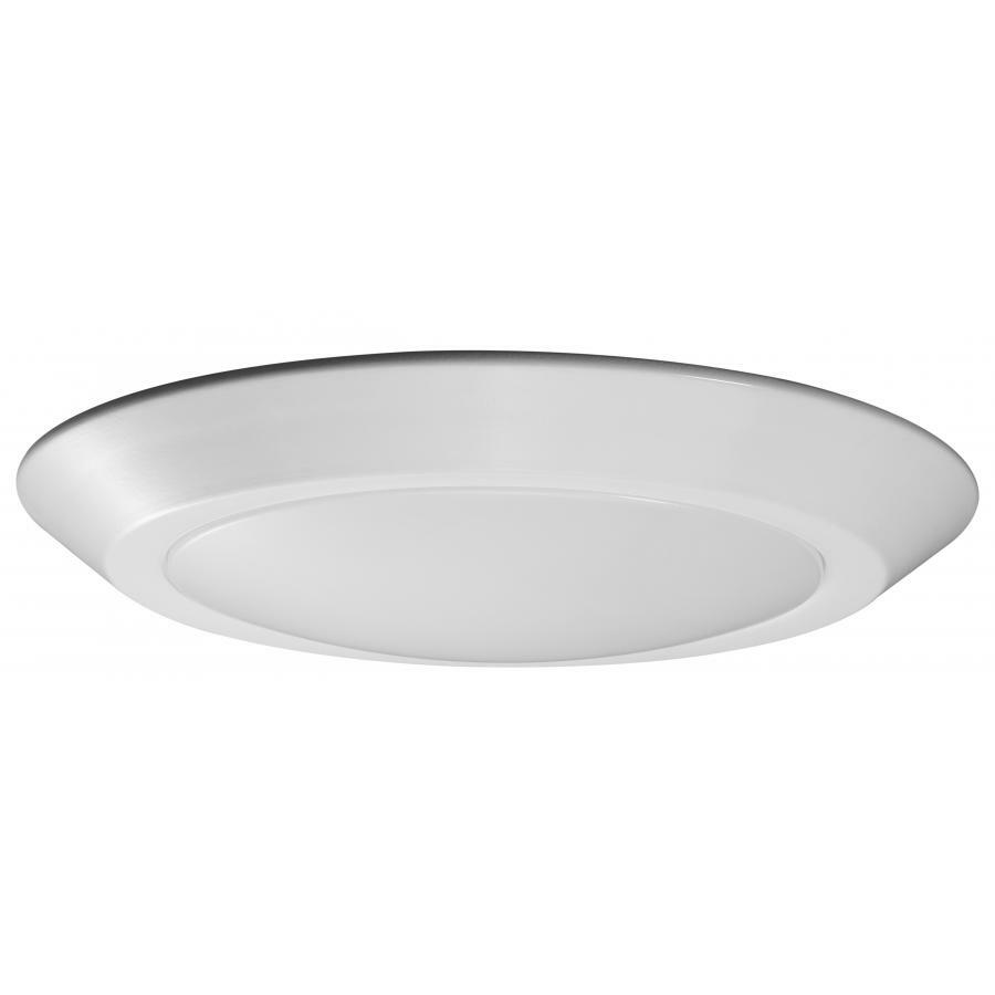 62-1265 Nuvo Signature Close-to-Ceiling Dimmable High Lumen Utility Flush Mount Fixture, (1) Lamp, 120 VAC