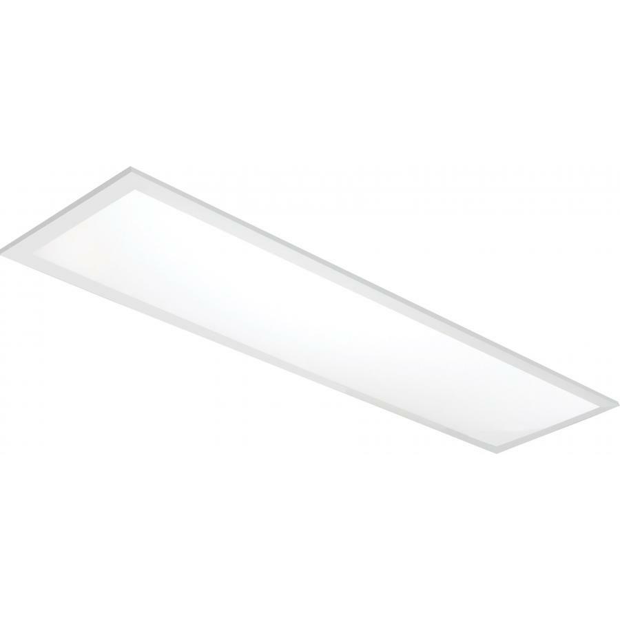 65-340 Nuvo Signature Dimmable Rectangular Utility Flat Panel Fixture, 40 W Fixture, 100 to 277 VAC