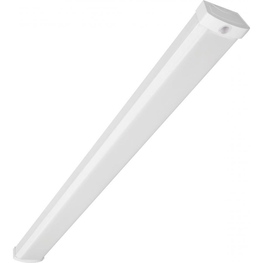 65-1098 Nuvo Signature Non-Dimmable Rectangular Utility Ceiling Wrap Fixture, (1) Lamp, 120 to 277 V AC, White Housing