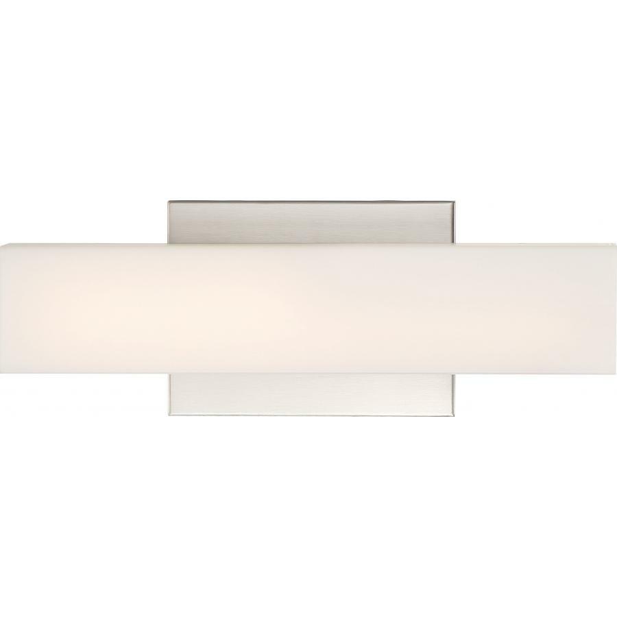 62-1330 Nuvo Jess Dimmable Small Vanity Light Fixture, (1) Lamp, 120 V AC, Brushed nickel Housing