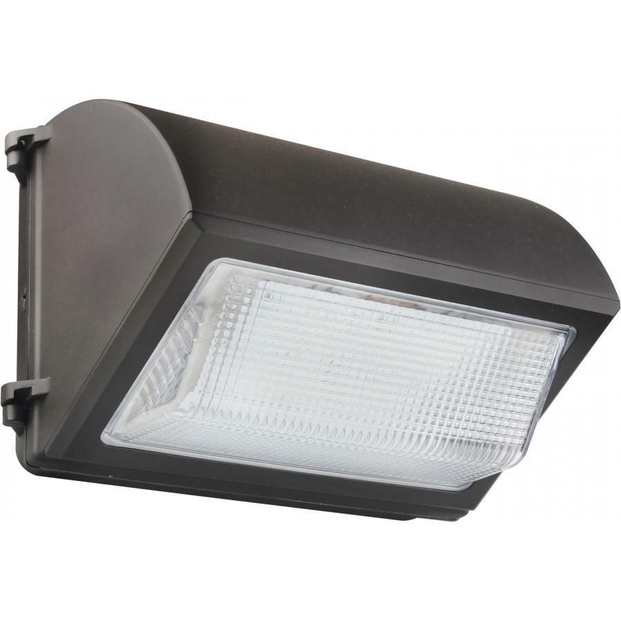 65-261 Nuvo Non-Dimmable Utility LED Emergency Cutoff Wallpack, (1) LED Lamp, 100 to 277 V, Bronze Housing