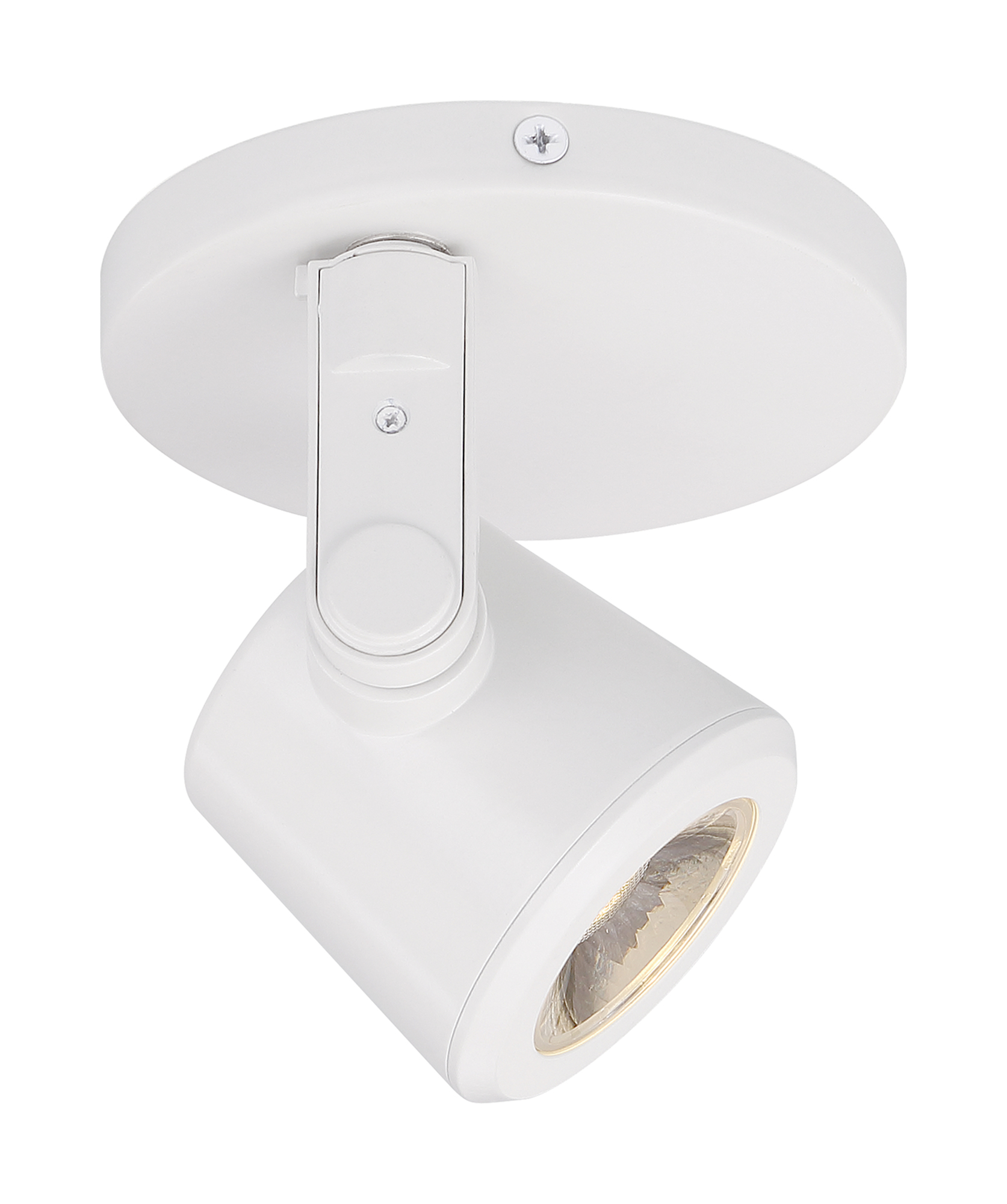 62-1108 Nuvo 1-Head Close-to-Ceiling Monopoint Taper Back Head LED Spotlight Fixture With 36 deg Beam Angle, (1) Lamp, 12 W Fixture, 120 V AC, White Housing