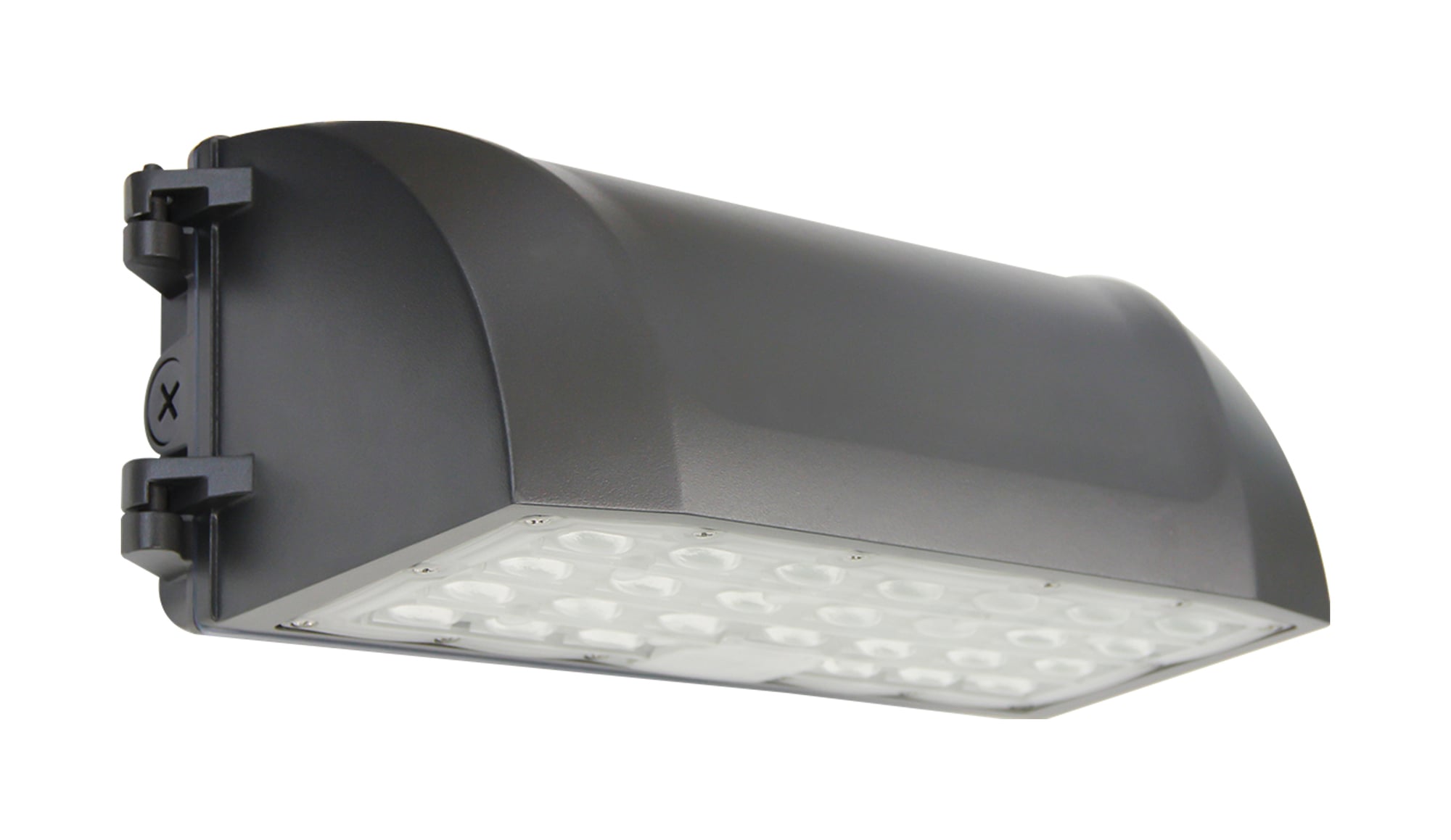 65-672 Nuvo Full Cut-Off LED Wallpack, LED Lamp, 60 W Fixture, 120 to 277 V AC, Bronze Housing