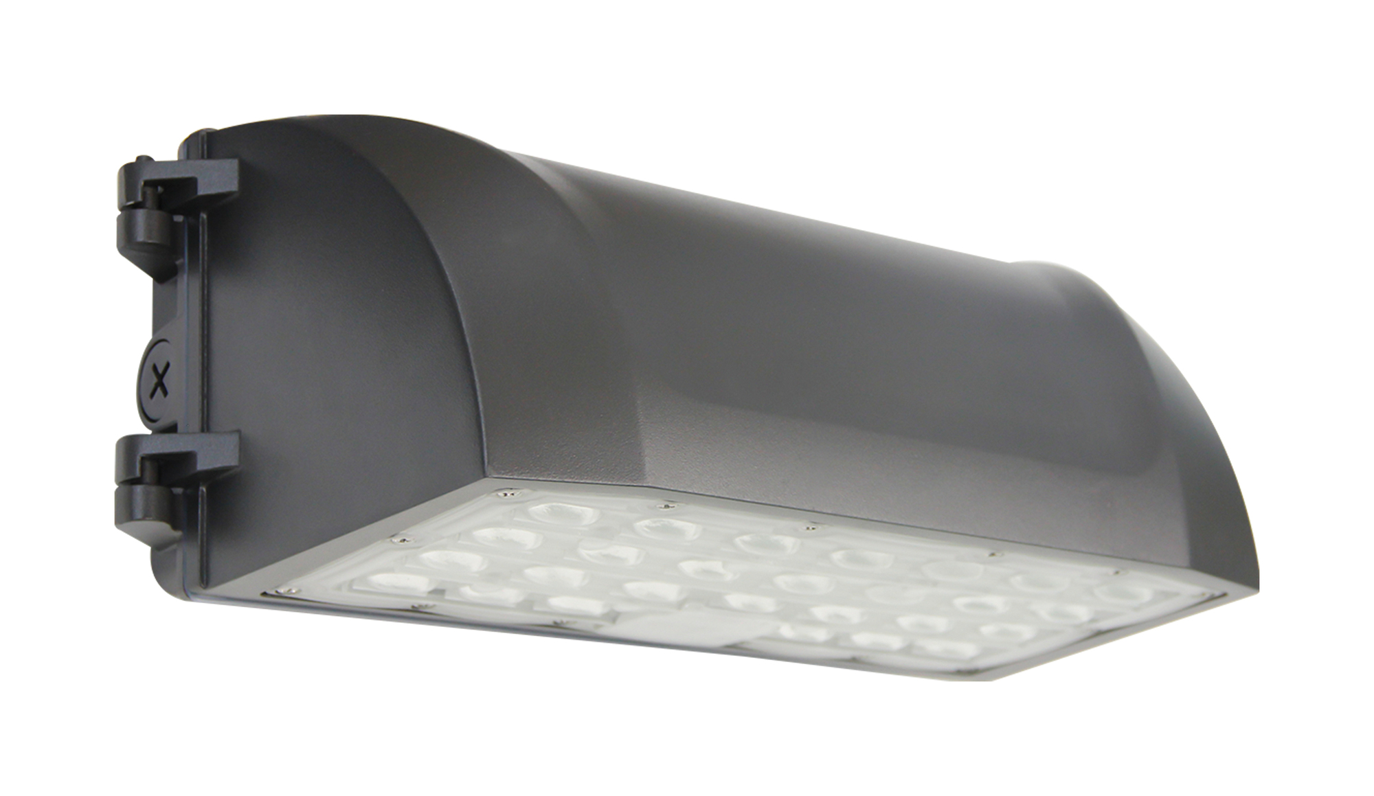 65-673 Nuvo Full Cut-Off LED Wallpack, LED Lamp, 80 W Fixture, 120 to 277 V AC, Bronze Housing