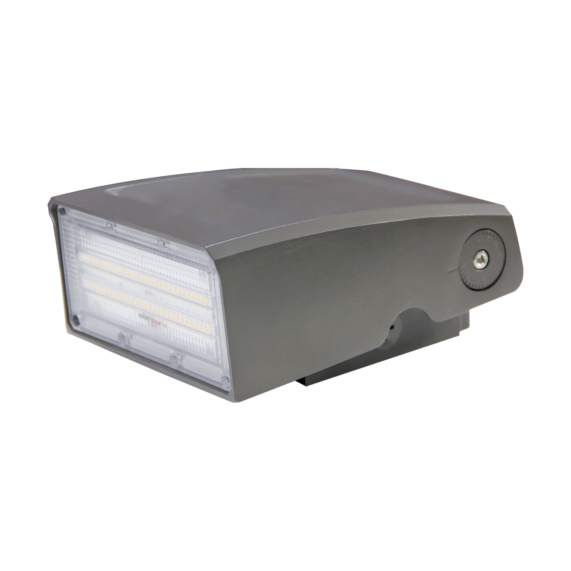 65-677 Nuvo Adjustable LED Wallpack, LED Lamp, 28 W Fixture, 120 to 277 V AC, Bronze Housing