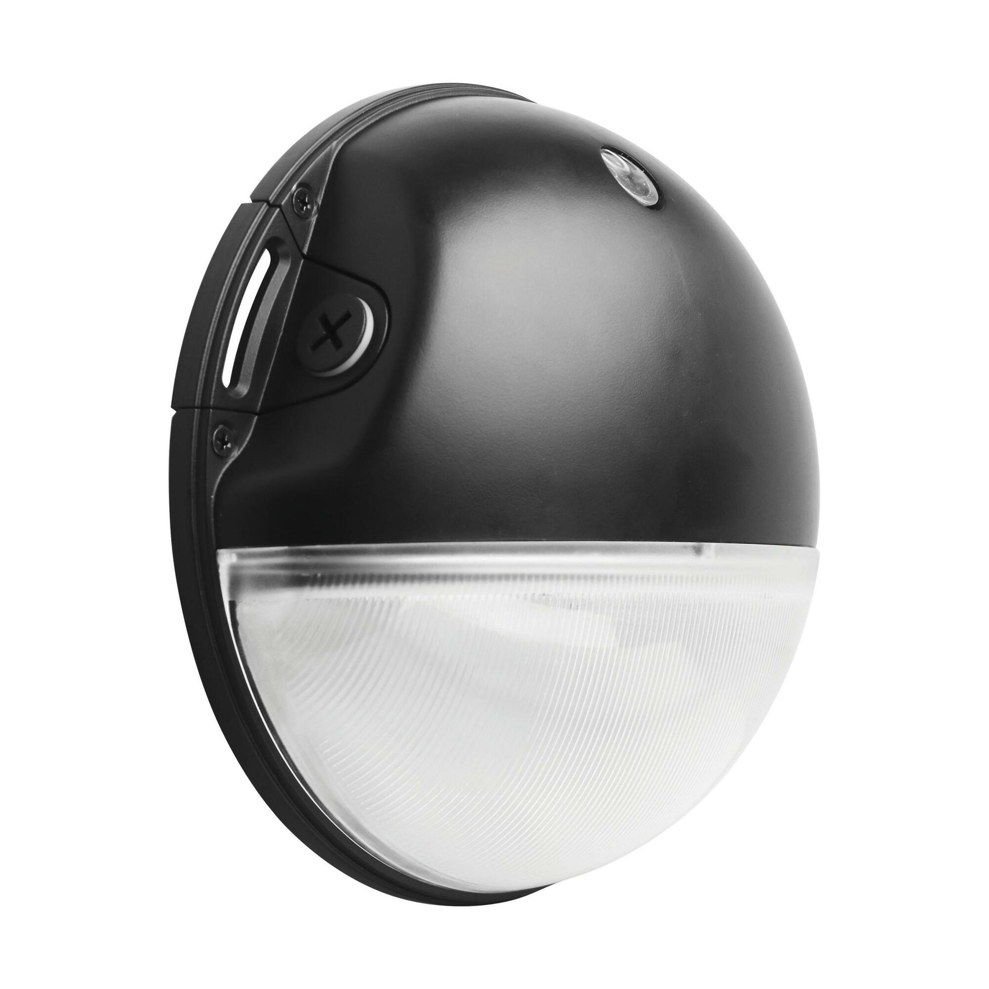 65-750 Nuvo Wall Pack, 20 W Fixture, 120 to 277 V, Black Housing
