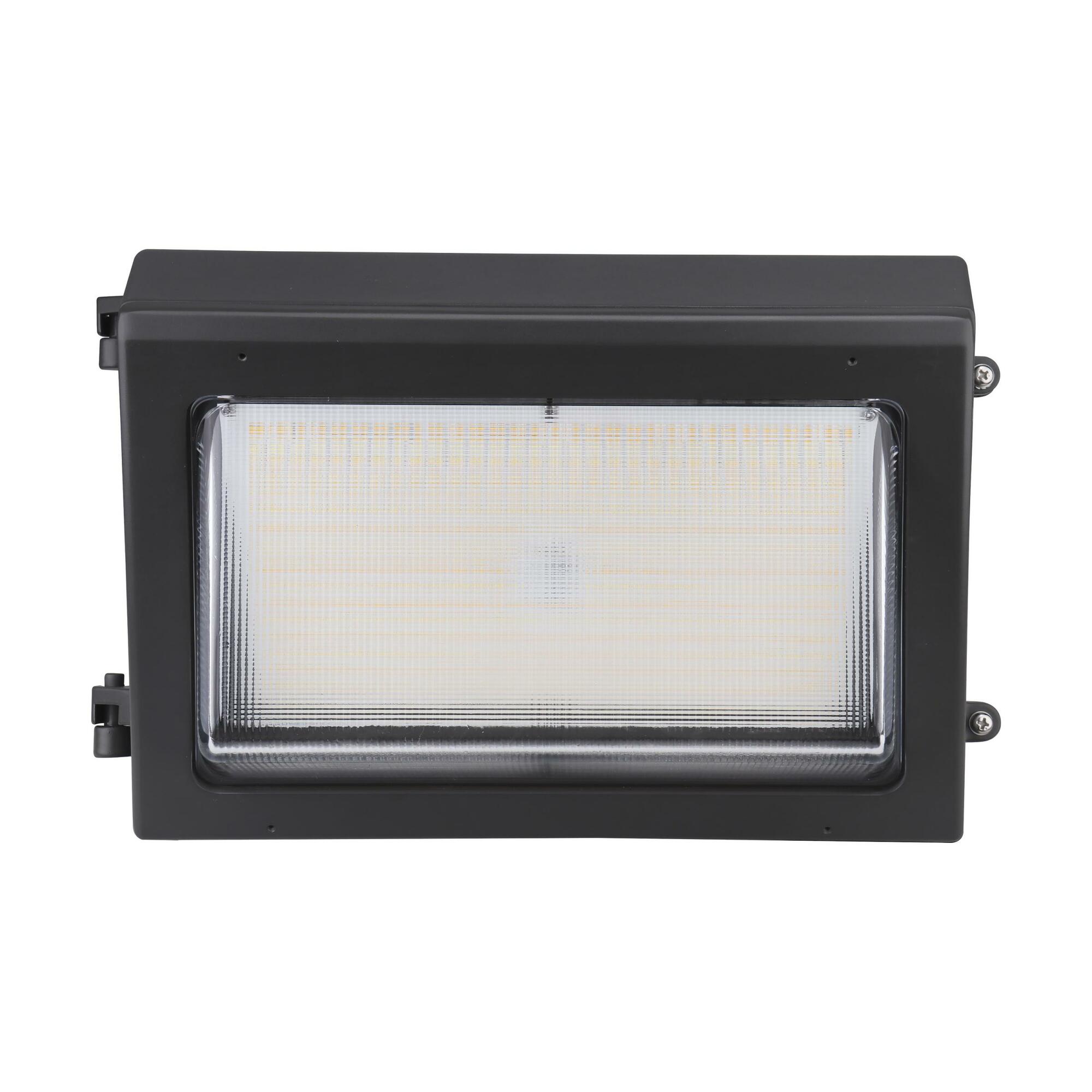 65-757 Nuvo Outdoor/Indoor Wall Pack, LED Lamp, 29/40/60 W Fixture, 120 to 347 V, Bronze Housing