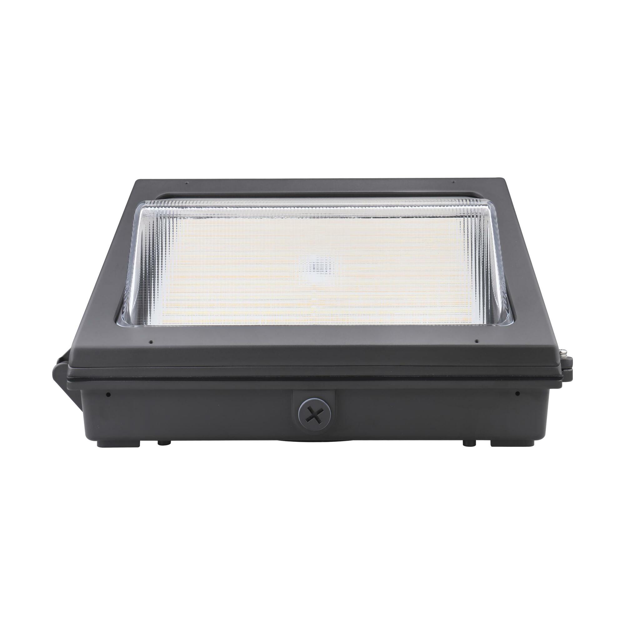 65-760 Nuvo Outdoor/Indoor Wall Pack, LED Lamp, 29/40/60 W Fixture, 120 to 277 V, Bronze Housing