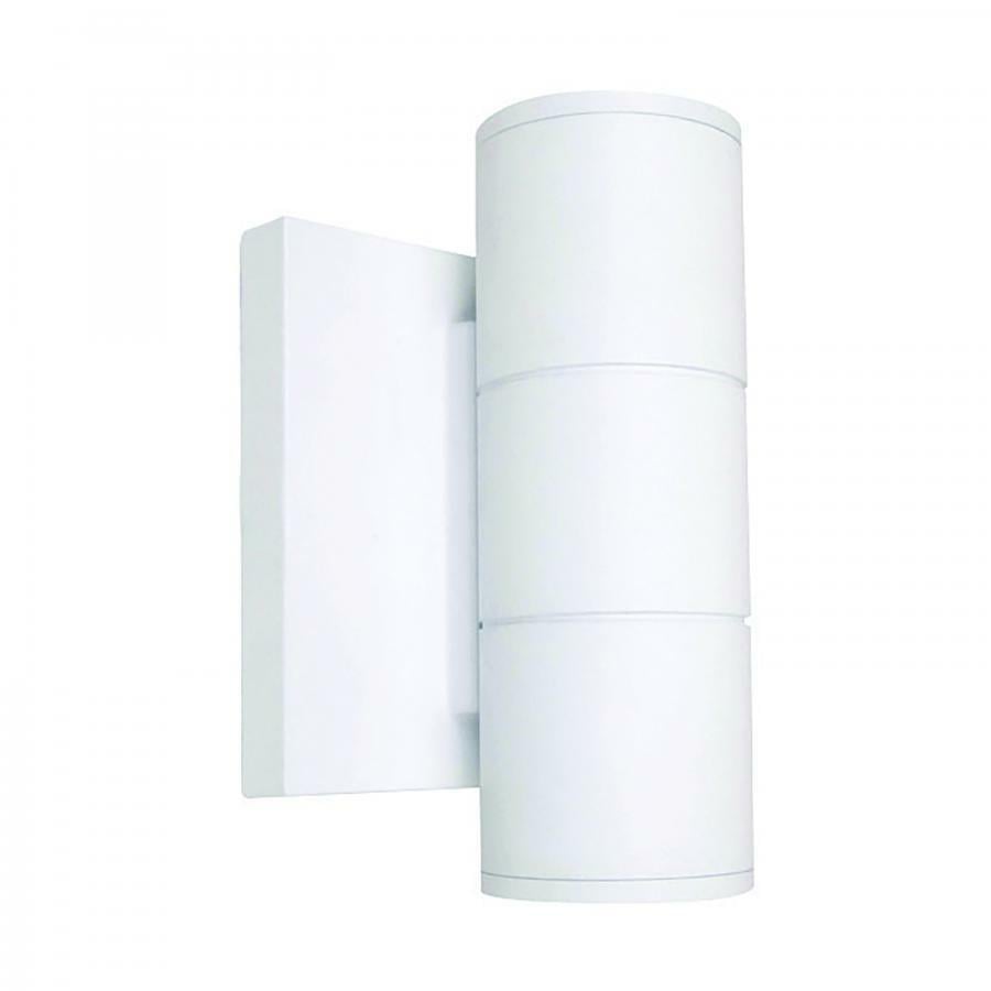 62-1141R1 Nuvo Non-Dimmable Small Utility Wall Sconce, (2) Lamp, 120-277 V, White Housing