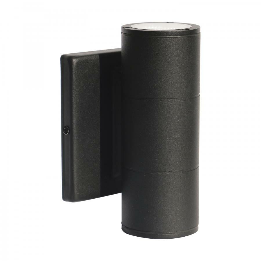 62-1142R1 Nuvo Non-Dimmable Small Utility Wall Sconce, (2) Lamp, 120-277 V, Black Housing