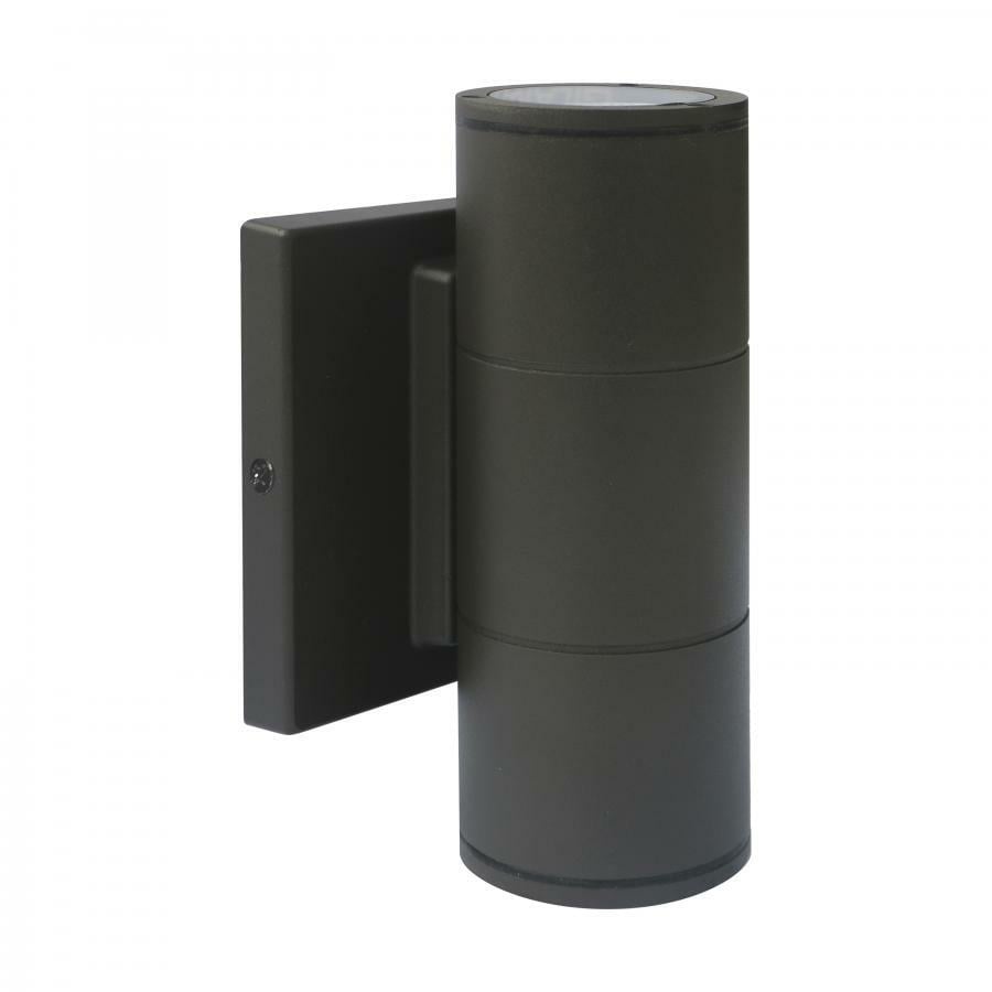 62-1145R1 Nuvo Non-Dimmable Small Utility Wall Sconce, (2) Lamp, 120-277 V, Bronze Housing
