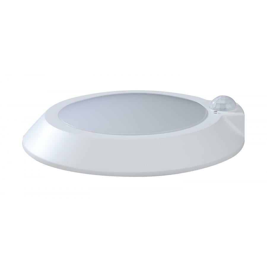 62-1310 Nuvo Dimmable Disc Light With Occupancy Sensor, 120 V, White Housing