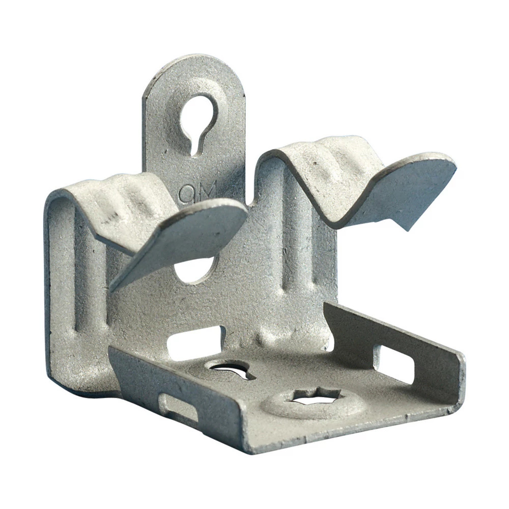 M912 Hammer-On Flange Clip, 9/16 to 3/4 in THK Flange, 25/75/100 lb Load, Spring Steel, Caddy Armor
