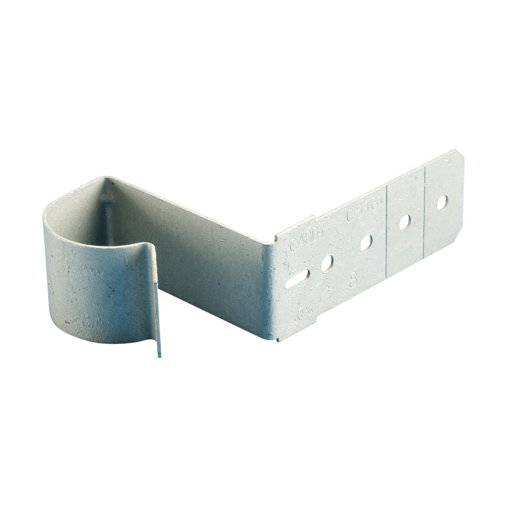 CS812D Screw-On Cable/Conduit to Stud Attachment, 1/2 in, 3/4 in EMT Conduit, Steel, Caddy Armor