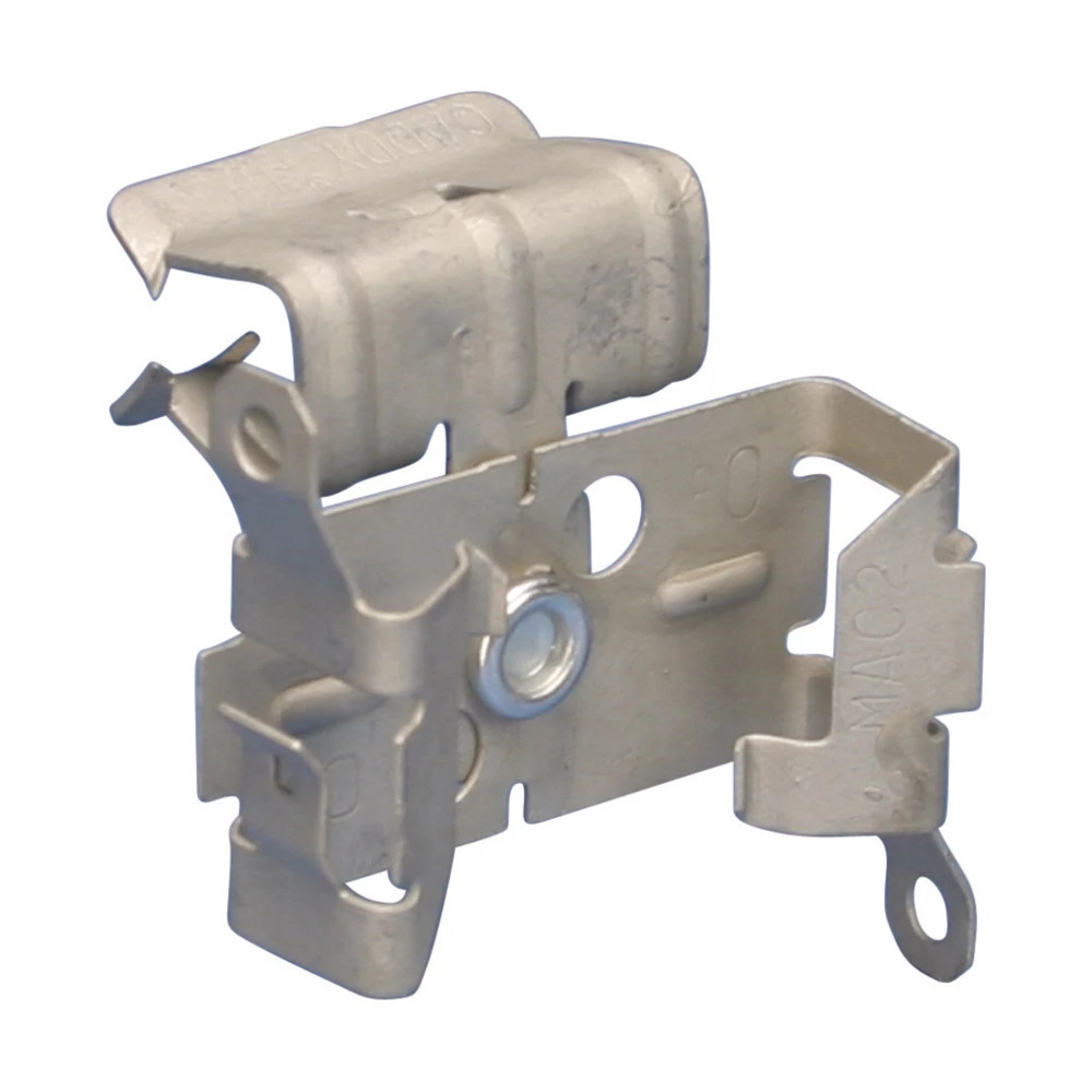 MAC224SM Cable to Flange Clip, 0.6 in OD, 14/4 to 10/3 AWG Wire, Spring Steel