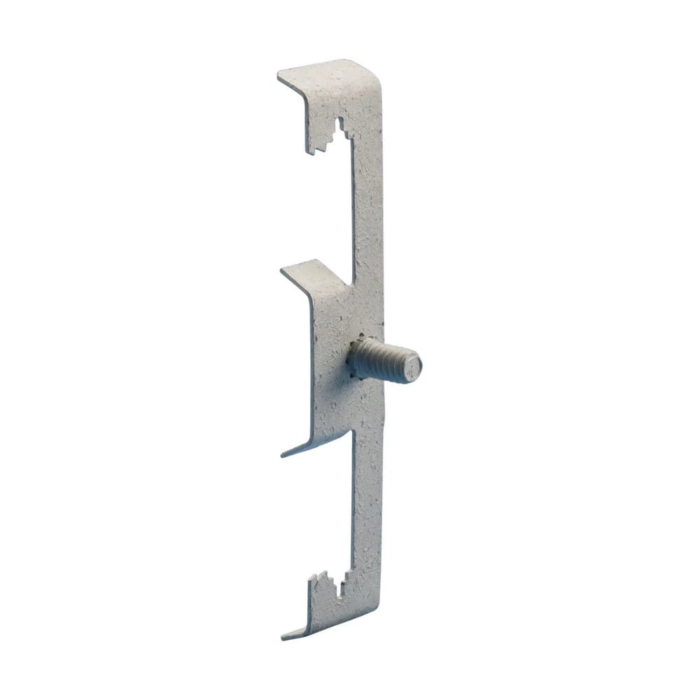 6Z4S Multi-Function Clip, 20/25 lb Load, Spring Steel/Steel