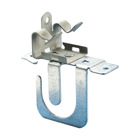 MC/AC Cable Support Bracket with Flange Clip, 14-3 to 10-2 MC/AC, 4 Cable, 1/8"?1/4" Flange