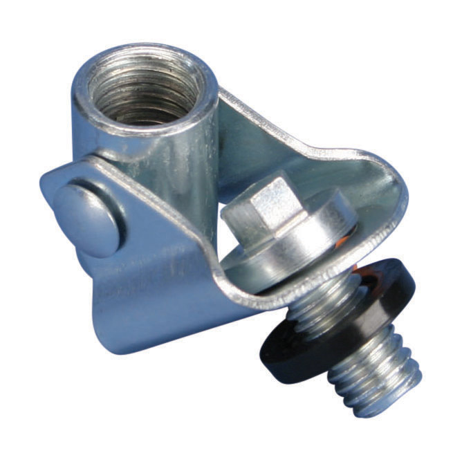 CSBBRS3EG Seismic Branch Line Restraint Structure Attachment, 3/8 x 1/2 in, 425 lb Holding, Steel, Electro-Galvanized