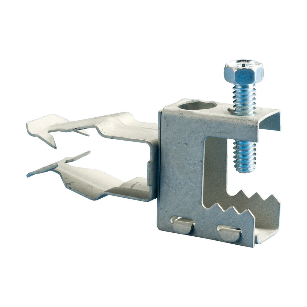 BC8PSM BC-PSM Conduit to Beam Clamp, 1/2 in EMT Conduit, 1/2 in THK Flange, 15 lb Ultimate Static Load, Spring Steel, Caddy Armor
