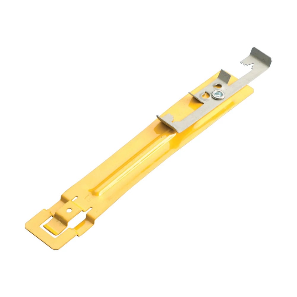EC3114Z34 Independent Electrical Drop Wire/Rod Securing Clip, For Use With 8 AWG Wire and 1/4 in Rod, Steel, Painted