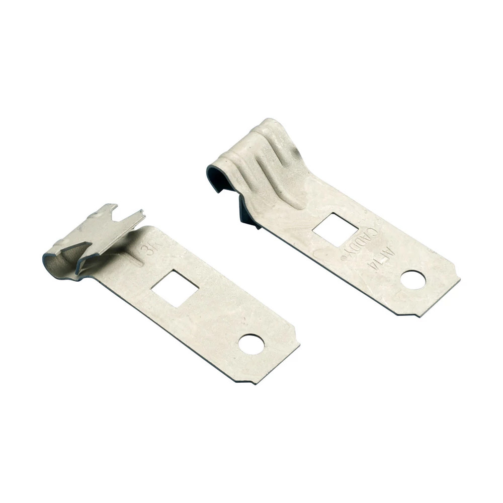 AF14 AF Series Z-Purlin Clip, 1/4 in Hole, 1/16 to 1/4 in THK Flange, 100 lb Load, Spring Steel, Caddy Armor