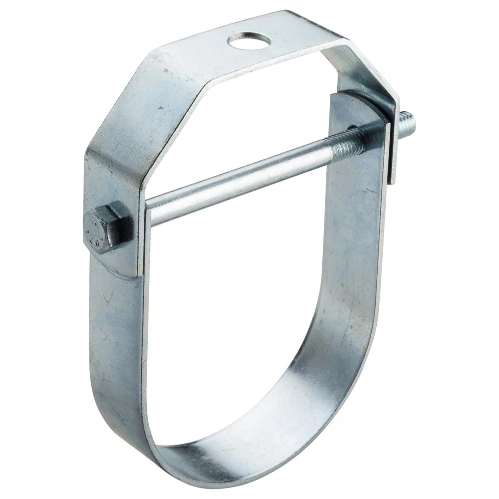 4010300EG Clevis Hanger, 3 in Pipe, 1/2 in Rod, 1130 lb Load, Steel, Electro-Galvanized/Pre-Galvanized