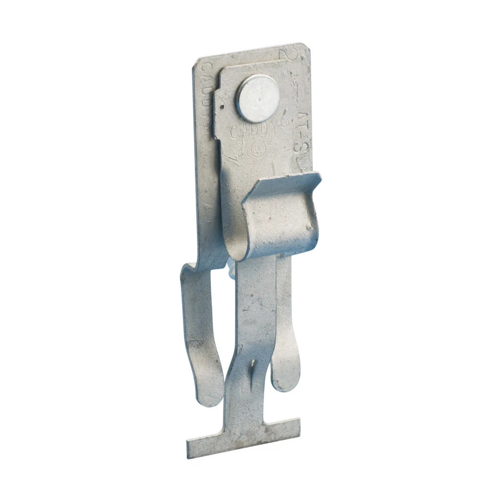 RMXATS Non-Metallic Cable to T-Grid Clip, 0.28 to 0.32 in OD, 14/2 AWG, 12/2 AWG Wire, Spring Steel