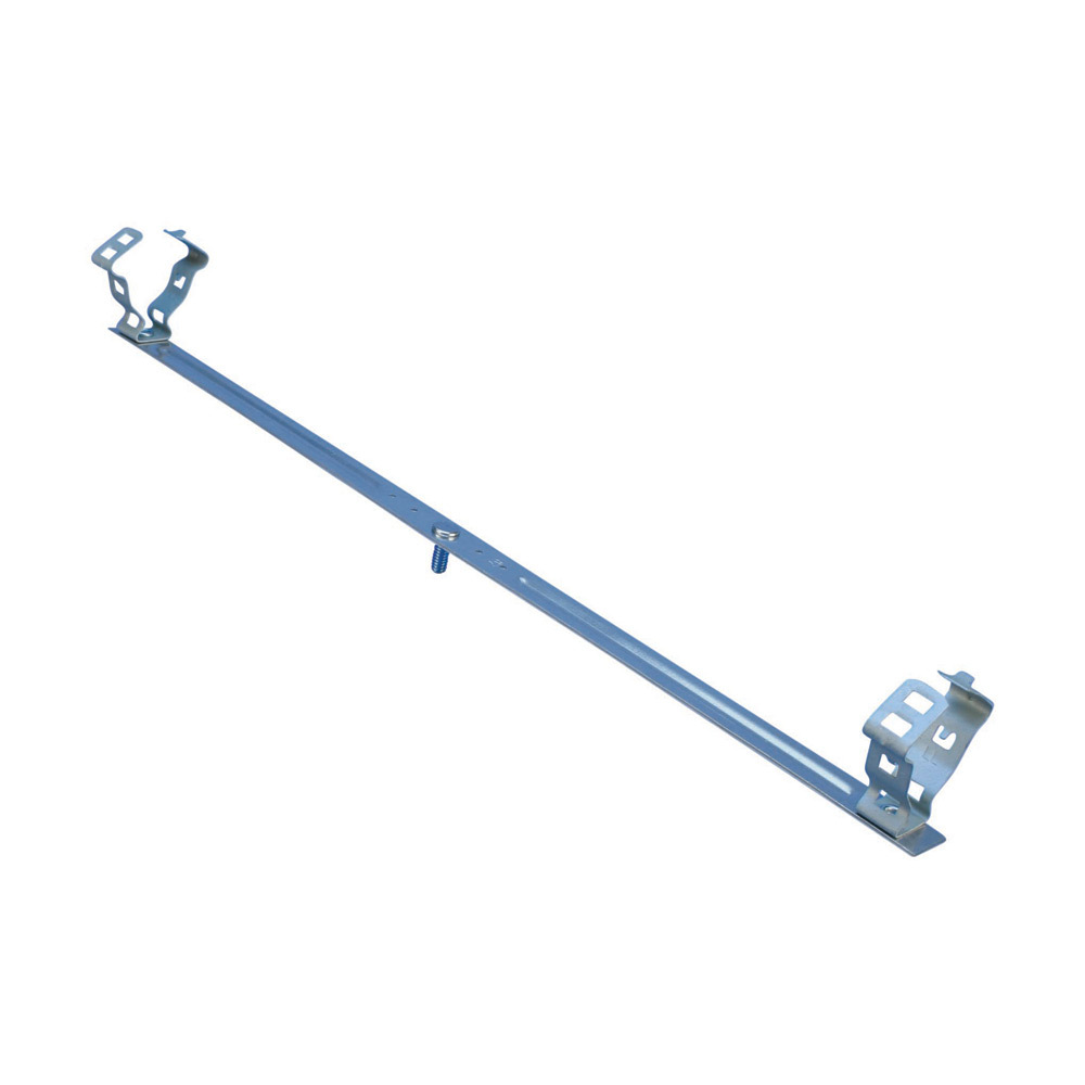 812MB18S B18 Combination Snap Closed Box/Conduit Hanger With 1/4 in Dia x 9/16 in L Screw and Box Support, 1/2 in, 3/4 in Conduit, Spring Steel