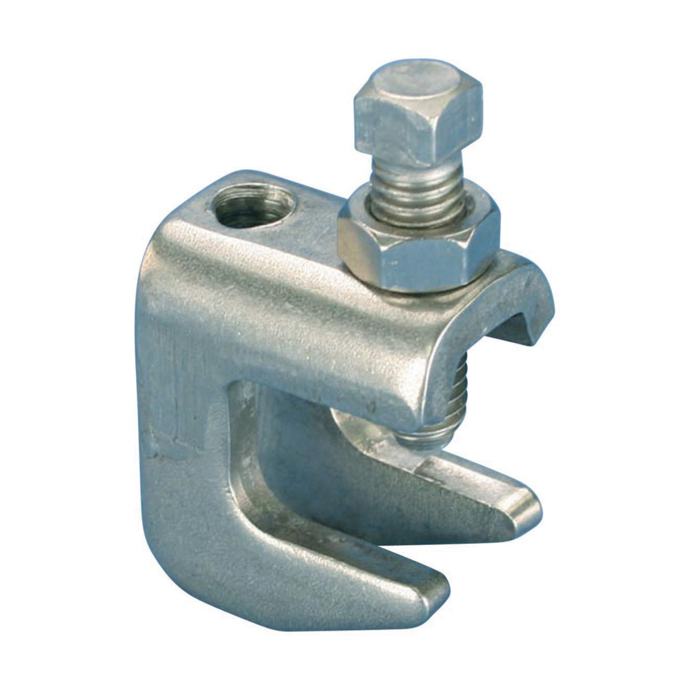 3050050S4 Beam Clamp, 1/2 in Rod, 5/8 in THK Flange, 1130 lb Static Load, 304 Stainless Steel