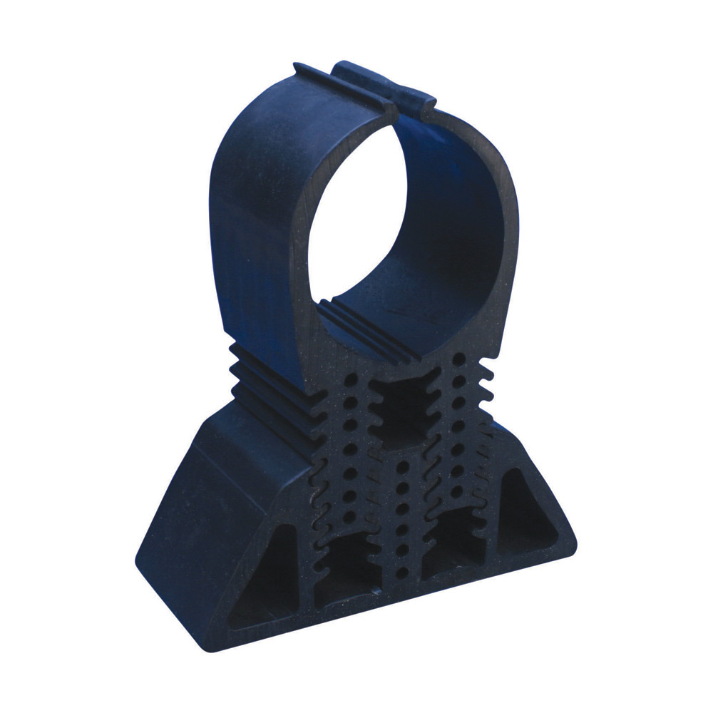 RPSE4H46 Adjustable Support, 4 in Pipe, 400 lb Static Load, EPDM/SBR Rubber
