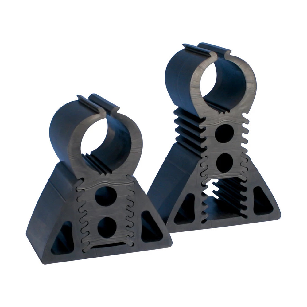 RPSE2H46 Adjustable Support, 2 in Pipe, 250 lb Static Load, EPDM/SBR Rubber