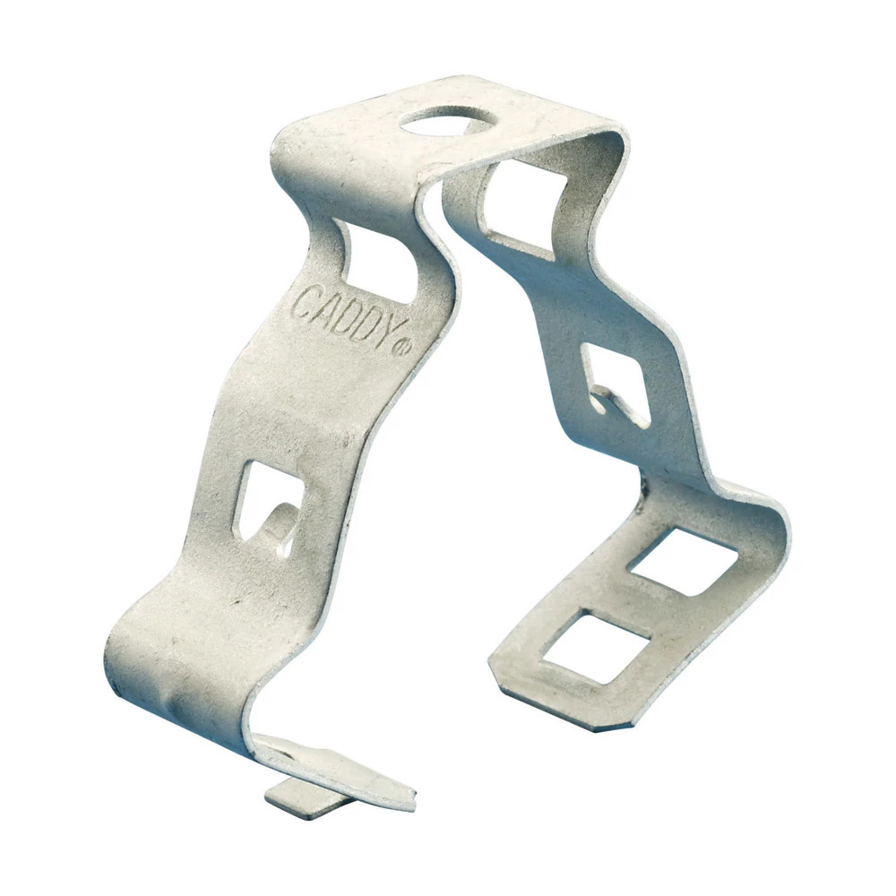 812M4I Snap Close Conduit/Pipe Clamp, 1/2 in, 3/4 in Conduit, 25/100 Static Load, 0.709 to 1.181 in OD, Spring Steel