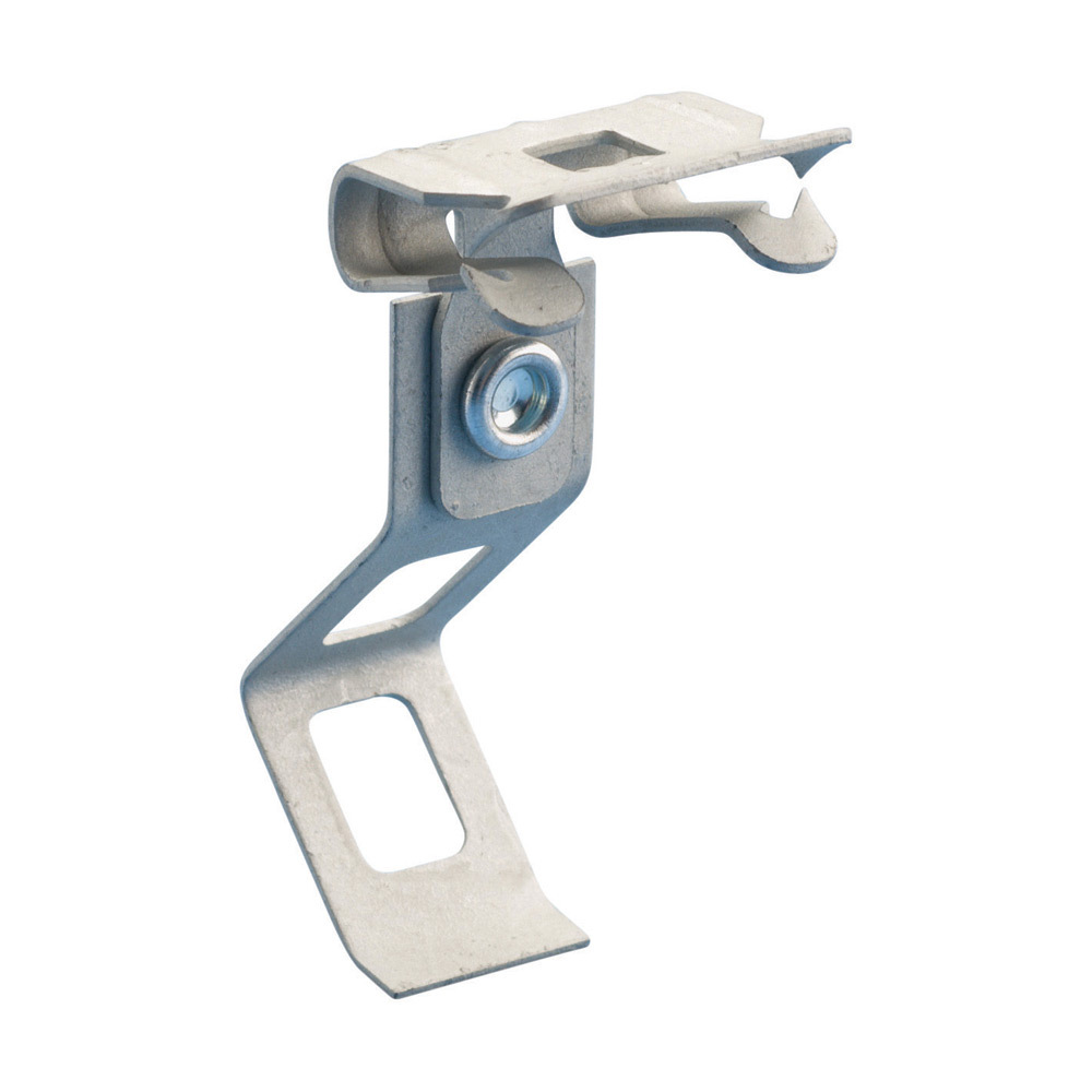 6A912 H-6A Rod to Flange Clip, 9/16 to 3/4 in Flange, 200 lb Static Load, Spring Steel, Caddy Armor