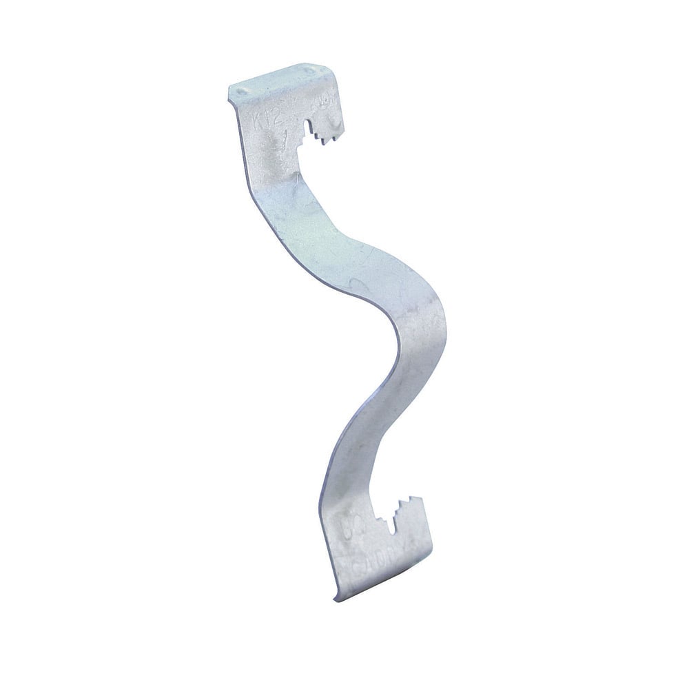 K12 Cable/Conduit Clip, 1/2 in, 3/4 in Conduit, 15/50/100 lb Load, 0.945 in OD, 8 AWG, 9 AWG, 10 AWG, 12 AWG Wire, Steel