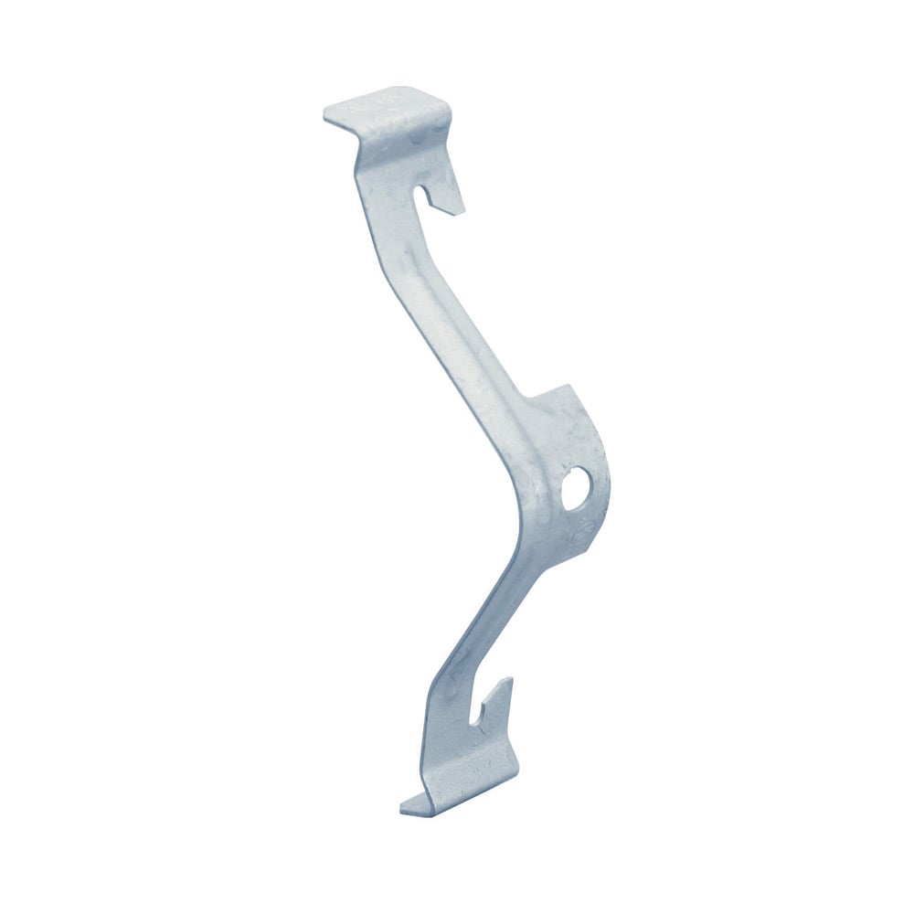 K16 Cable/Conduit Clip, 3/4 in, 1/2 in, 1 in Conduit, 15/50/100 lb Load, 1.181 in OD, 8 AWG, 9 AWG Wire, Spring Steel/Steel