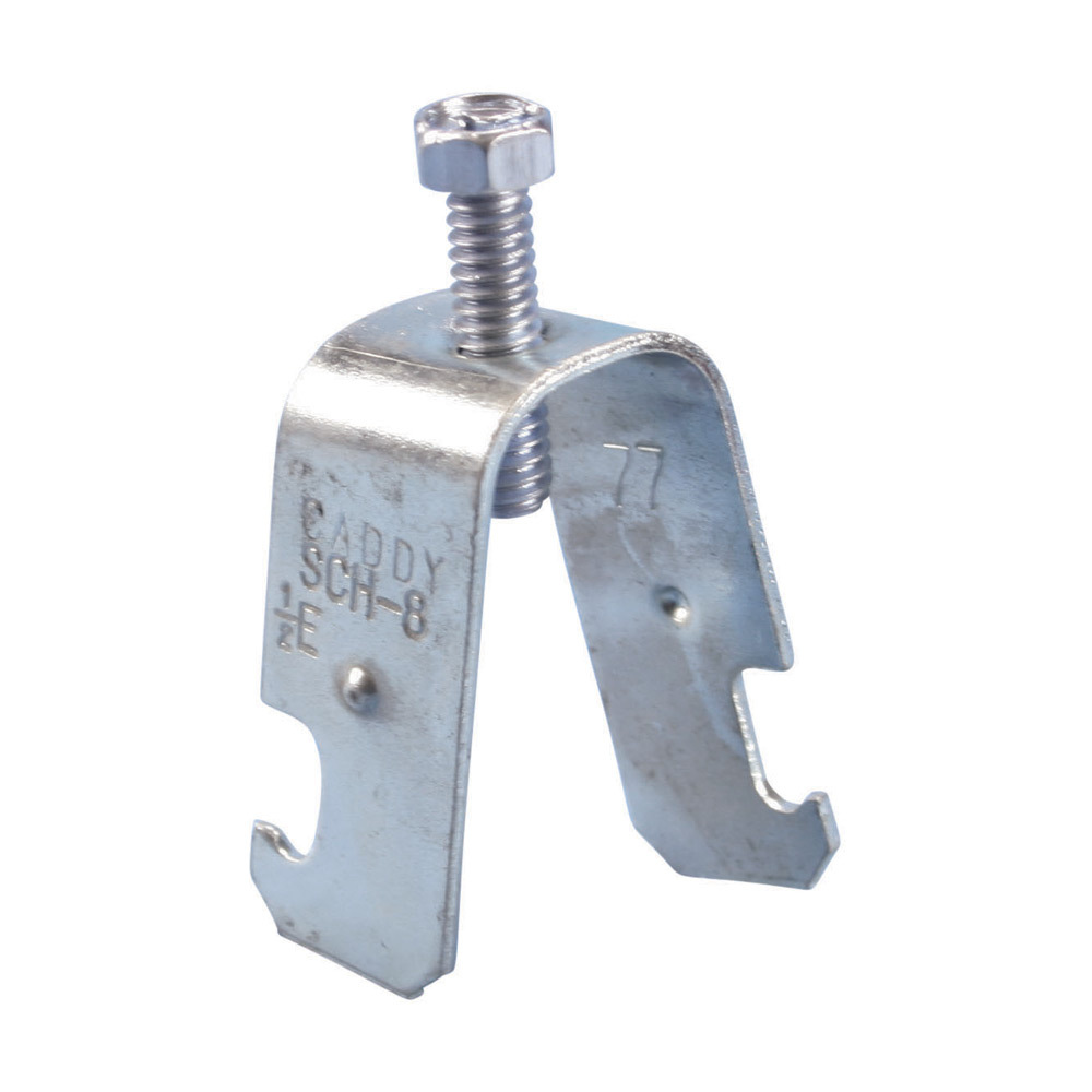 SCH16 1-Piece Strut Clamp, 3/4 in, 1 in Conduit, 200 lb Load, 0.72 to 1.16 in OD, Steel